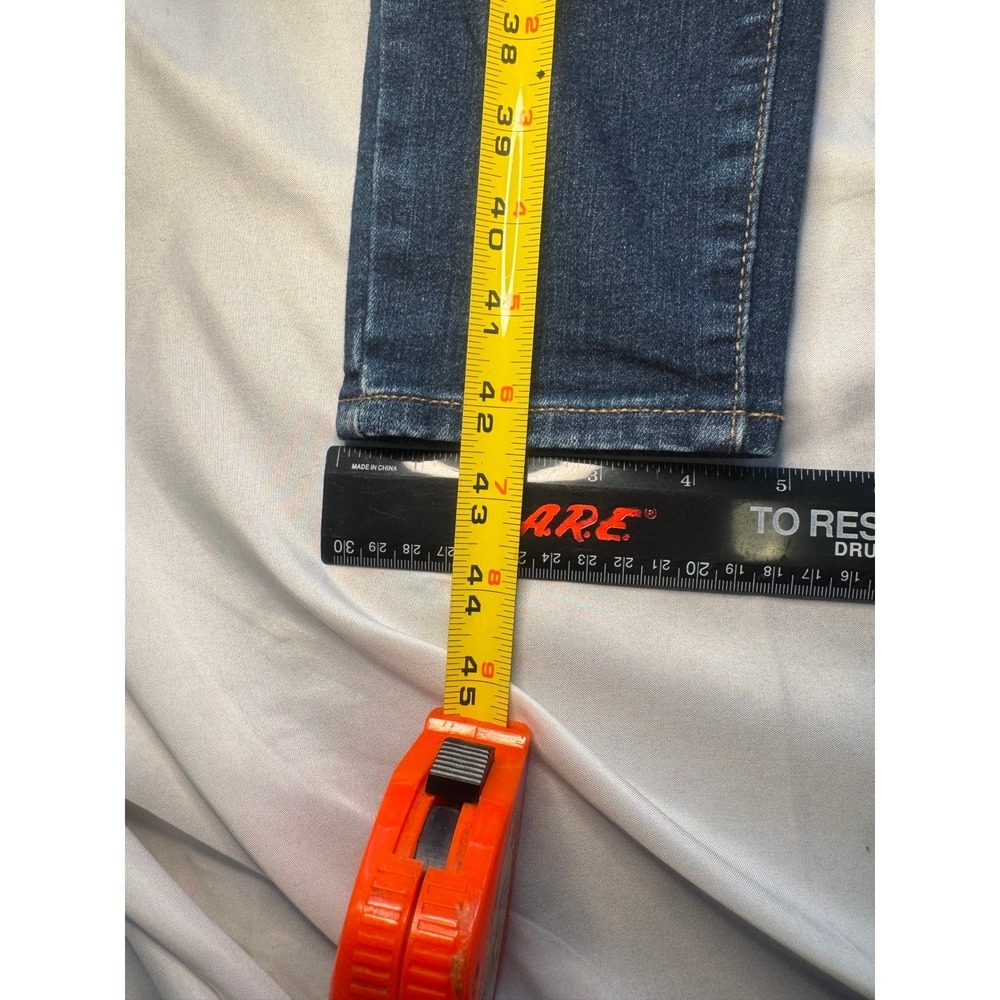 Levi's Jeans Women 32 Dark Blue 720‎ High Rise Super Skinny Streetwear Denim - Picture 4 of 5